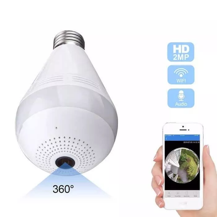 Panoramic-Bulb-Camera-in-Kenya-1080P-2M-FHD